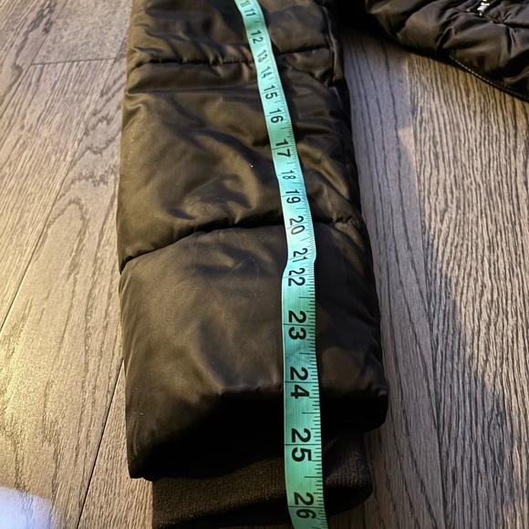 DKNY Black  women m’s TITA Parka Puffer Coat with Hood and Mid-Thigh Length - Picture 7 of 15